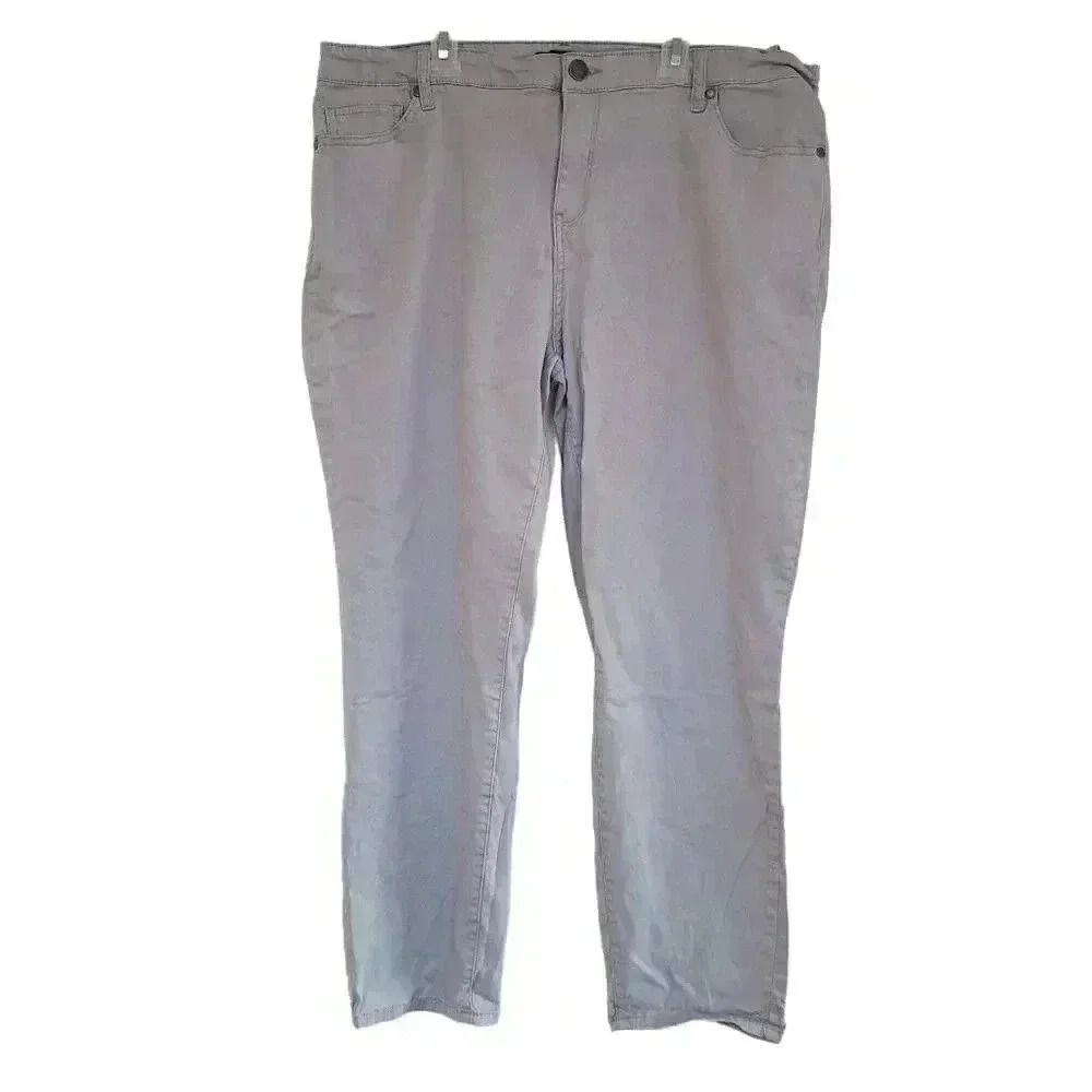 Buffalo David Bitton Women's Daily Light Grayish Blue Cotton/Spandex Blend Jeans